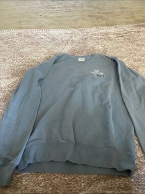 Football Crewneck Sweater - Slate Blue